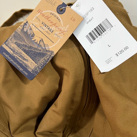 Weatherproof Vintage Boys New Canvas Coat with Sherpa Lining - Picture 2 of 2